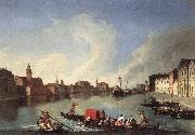 RICHTER, Johan View of the Giudecca Canal Norge oil painting reproduction